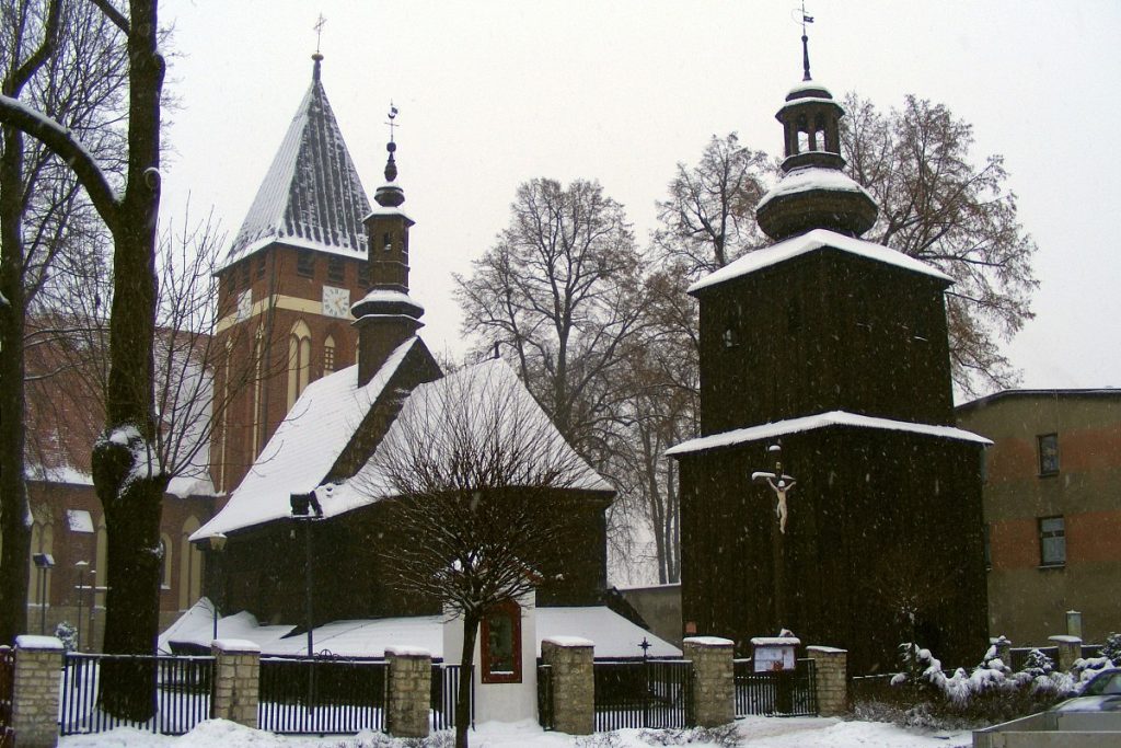 Drewniany kościółek w Miasteczku Śląskim